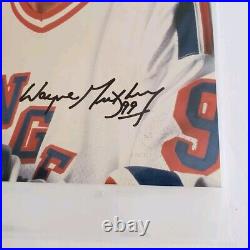 Wayne Gretzky Hof Signed Autographed 8x10 New York Rangers NHL Photo No Coa