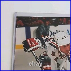 Wayne Gretzky Hof Signed Autographed 8x10 New York Rangers NHL Photo No Coa