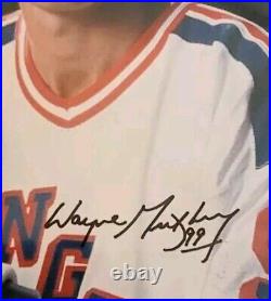 Wayne Gretzky Hof Signed Autographed 8x10 New York Rangers NHL Photo No Coa