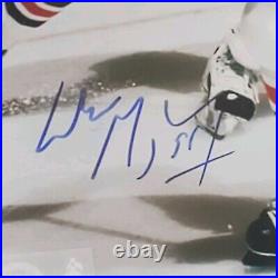 Wayne Gretzky Hof Signed Autographed 8x10 New York Rangers NHL Photo No Coa