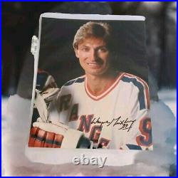 Wayne Gretzky Hof Signed Autographed 8x10 New York Rangers NHL Photo No Coa