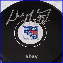 Wayne Gretzky Hof Signed Nyr Ny Licensed New York Rangers NHL Puck No Coa Rare