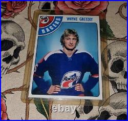 Wayne Gretzky Indianapolis Racers Special Autograph Series Signed Vintage Card