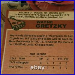 Wayne Gretzky Indianapolis Racers Special Autograph Series Signed Vintage Card