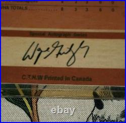 Wayne Gretzky Indianapolis Racers Special Autograph Series Signed Vintage Card