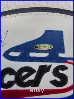 Wayne Gretzky Indianapolis Racers WHA Signed Hockey Jersey! UPPER Deck (UDA) Wayne Gretzky Indianapolis Racers WHA Signed Hockey Jersey! UPPER Deck (UDA)