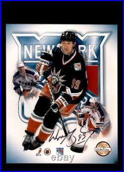 Wayne Gretzky JSA Cert Signed 8x10 Photo Autograph Rangers