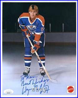 Wayne Gretzky JSA Coa Signed 8x10 Photo Autograph