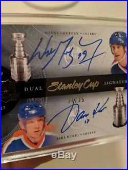 Wayne Gretzky & Jaki Kurri Duel Auto! 2012 The Cup 24/25