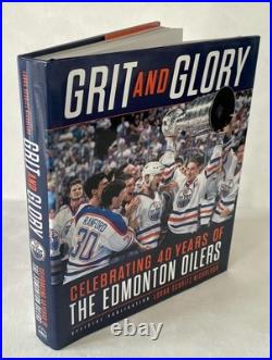 Wayne Gretzky, Jari Kurri, Marty McSorley, Esa Tikkanen Signed Oilers Book JSA