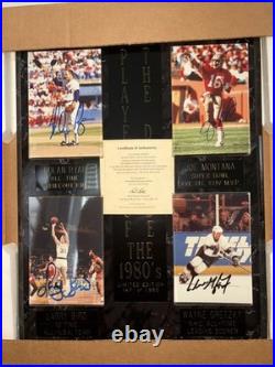 Wayne Gretzky, Joe Montana, Larry Bird, Nolan Ryan Autograph