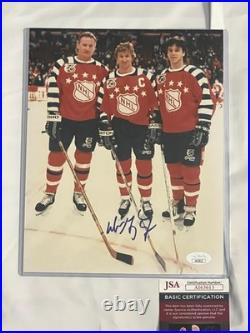 Wayne Gretzky Kings 1992 NHL All-Star Game Autographed Framed Photo withJSA COA