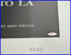 Wayne Gretzky Kings HHOF Signed Poster Vintage Upper Deck UDA LOA Full Autograph