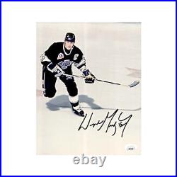 Wayne Gretzky LA Kings Autographed Signed 8x10 Skating Photo (JSA COA #AW04460)