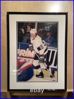 Wayne Gretzky LA Kings Signed 16x20 Framed Photo UDA COA High Grade Signature