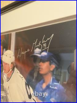 Wayne Gretzky LA Kings Signed 16x20 Framed Photo UDA COA High Grade Signature