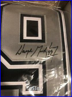 Wayne Gretzky LA Kings Signed Jersey. Frameworth COA