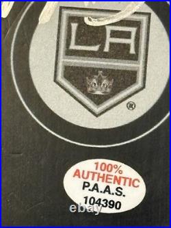 Wayne Gretzky LA Kings Signed Official NHL Hockey Puck COA Hologram