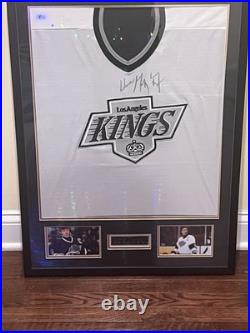 Wayne Gretzky Los Angeles Kings Autographed Framed Jersey With JSA COA LOA