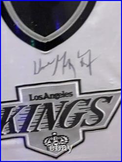 Wayne Gretzky Los Angeles Kings Autographed Framed Jersey With JSA COA LOA