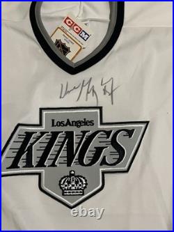 Wayne Gretzky Los Angeles Kings Autographed Framed Jersey With JSA COA LOA
