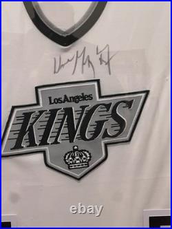 Wayne Gretzky Los Angeles Kings Autographed Framed Jersey With JSA LOA