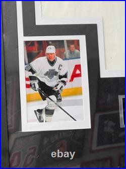 Wayne Gretzky Los Angeles Kings Autographed Framed Jersey With JSA LOA