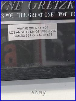 Wayne Gretzky Los Angeles Kings Autographed Framed Jersey With JSA LOA