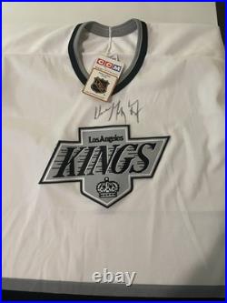 Wayne Gretzky Los Angeles Kings Autographed Framed Jersey With JSA LOA