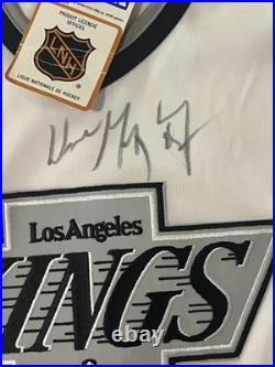 Wayne Gretzky Los Angeles Kings Autographed Framed Jersey With JSA LOA