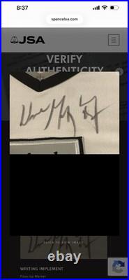 Wayne Gretzky Los Angeles Kings Autographed Framed Jersey With JSA LOA