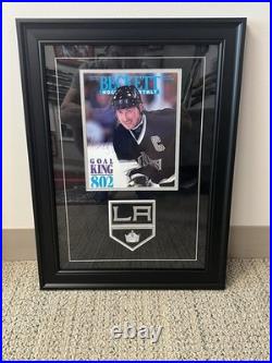 Wayne Gretzky Los Angeles Kings Autographed Framed Photo With JSA COA NO RESERVE