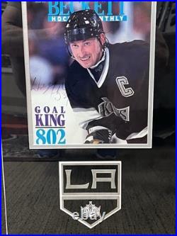 Wayne Gretzky Los Angeles Kings Autographed Framed Photo With JSA COA NO RESERVE