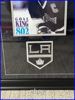 Wayne Gretzky Los Angeles Kings Autographed Framed Photo With JSA COA NO RESERVE