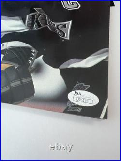 Wayne Gretzky Los Angeles Kings Autographed Framed Photo With JSA COA NO RESERVE