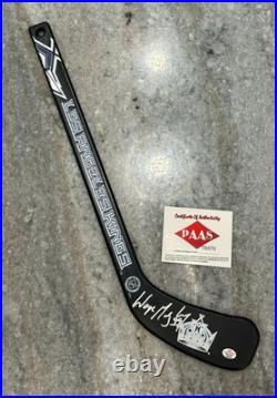 Wayne Gretzky Los Angeles Kings Autographed Mini Hockey Stick PAAS COA