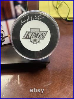 Wayne Gretzky Los Angeles Kings Autographed Puck With JSA COA