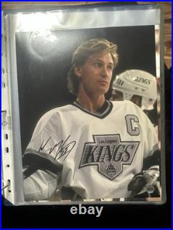 Wayne Gretzky Los Angeles Kings NHL autographed 8x10 photo with COA