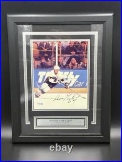 Wayne Gretzky Los Angeles Kings Signed 8x10 Photo Framed JSA CK34102 Wayne Gretzky Los Angeles Kings Signed 8x10 Photo Framed JSA CK34102