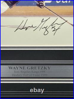 Wayne Gretzky Los Angeles Kings Signed 8x10 Photo Framed JSA CK34102