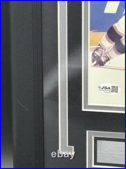 Wayne Gretzky Los Angeles Kings Signed 8x10 Photo Framed JSA CK34102