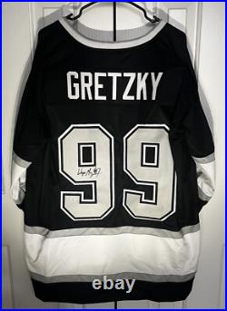 Wayne Gretzky Los Angeles Kings Signed Autographed Pro Style Jersey with COA