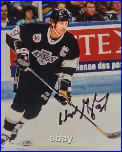 Wayne Gretzky Los Angeles LA Kings Signed Autographed 8x10 Photo PSA COA