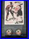 Wayne Gretzky Mario Lemieux Autographed All-Star Game Puck Display WithJSA LOA