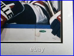 Wayne Gretzky & Mark Messier Autographed Framed 16x20 Photo Rangers (Chips) UDA