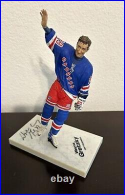 Wayne Gretzky McFarlane Action Figure Signed Autographed Beckett LOA COA Rangers