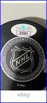 Wayne Gretzky NHL All Star Game Boston 1996 Autographed Hockey Puck with JSA LOA