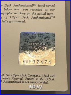 Wayne Gretzky NY Rangers Autographed Hockey Gloves withUpper Deck Authentication