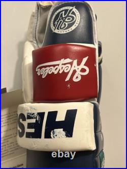 Wayne Gretzky NY Rangers Autographed Hockey Gloves withUpper Deck Authentication