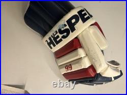 Wayne Gretzky NY Rangers Autographed Hockey Gloves withUpper Deck Authentication